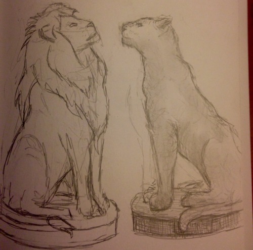 Day 2: Lion &amp; Panther