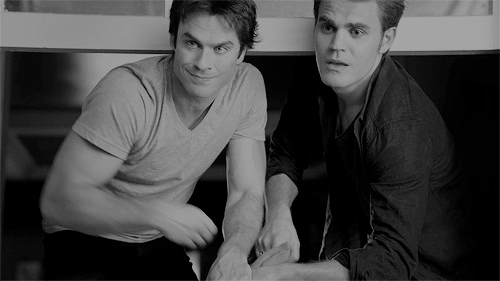 #The Salvatore Brothers from The Vampire Diaries