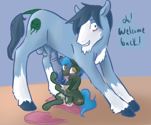 charliebadtouch:  That table didn’t last long. You really should have seen this coming, Honeypot, leaving Bluebelle in charge of the shop while a cute mare was around. Jade Shine is a particularly cute repair pony who lives down the way http://ask-jade-sh