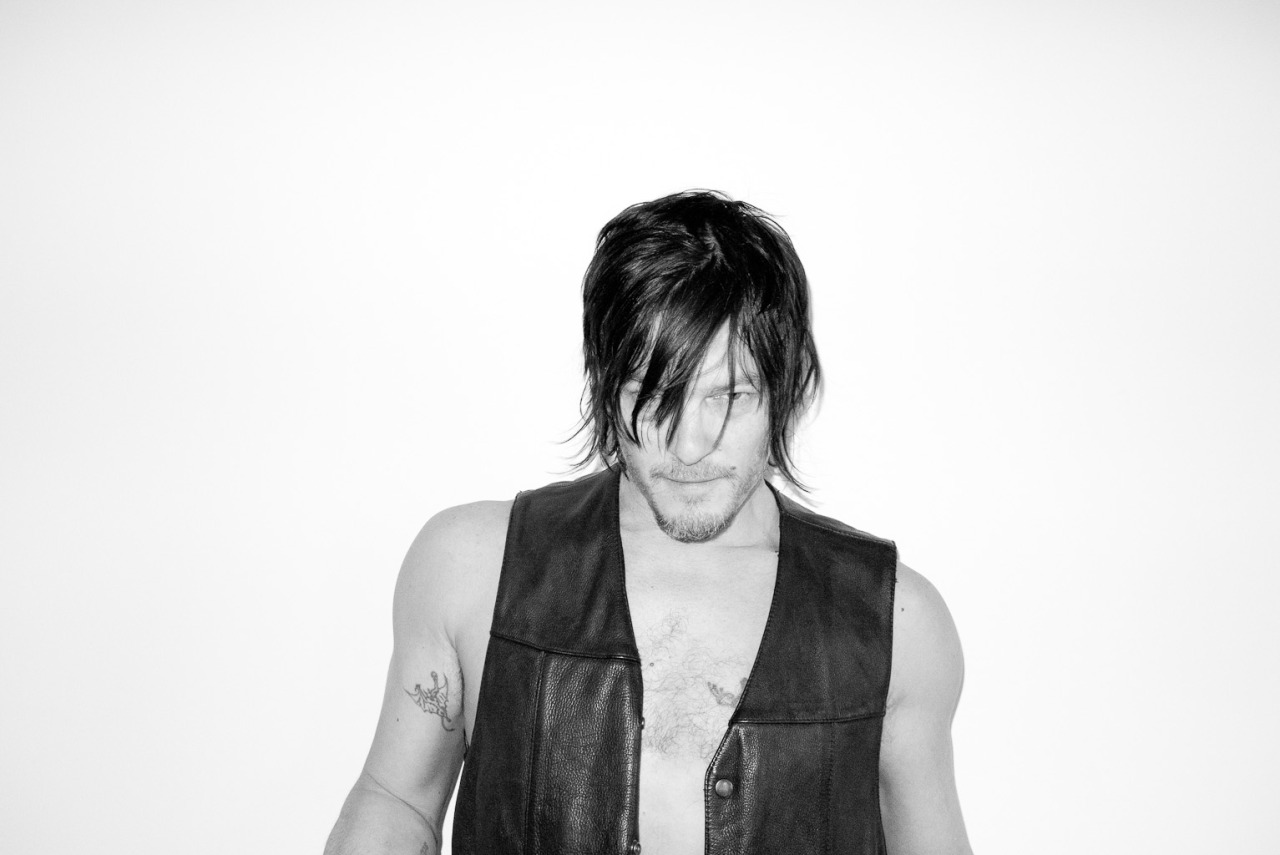 terrysdiary:  Norman Reedus at my studio #6 