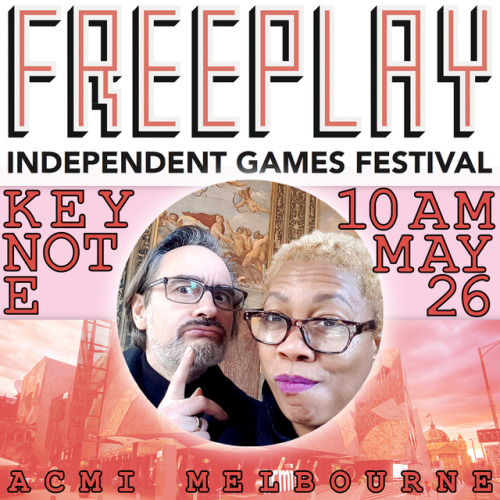 We are giving the keynote presentation on 26 May at the Freeplay Conference in Melbourne Australia. 