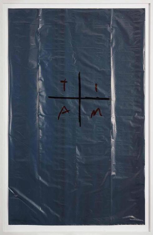 casualist-tendency:Matias Faldbakken (Norwegian, b. 1973), Untitled (Garbage Bag #30), 2010, 124.5 x