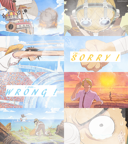 ryuusouken:  One Piece Favorites: Ep. 323 - Distinction of the Manly Usopp Duel“I’M SORRY!!! I