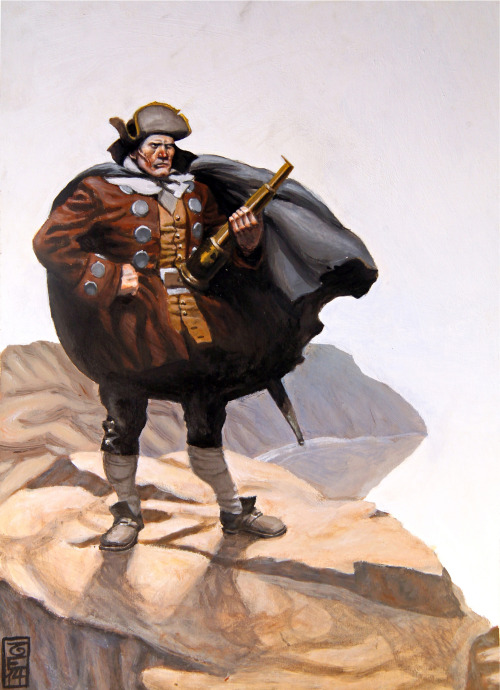 Billy BonesA mastercopy i did of N.C. Wyeth&rsquo;s famous Illustration for the classic book ser