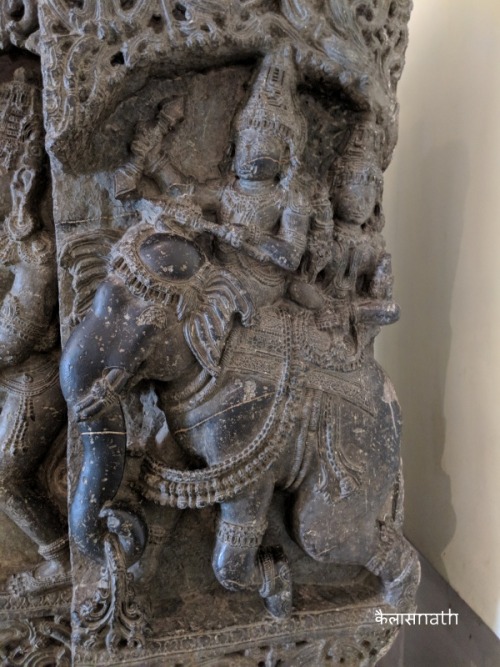 Indra and SachiIndra deva, the lord of paradise and his consort Devi Sachi astride their vahana the 
