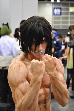 quenndy-cane:  Awesome Titan Eren Cosplay.