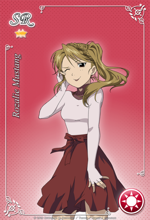 novanoah: 4/6 SR for the Hanami Set, it’s Smile SR Roza. The evolution of Roza through the yea