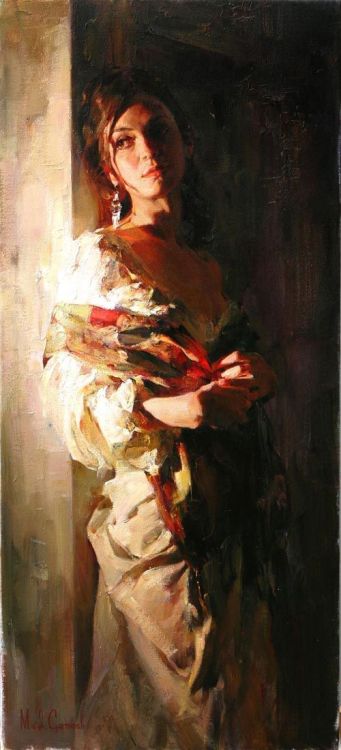 by Michael Inessa, oil on canvas