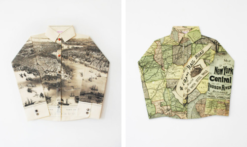 Elisabeth Lecourt, Les robes géographiques