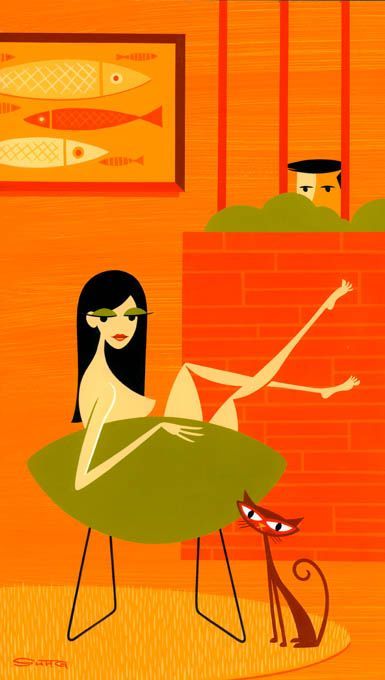 Shag (Josh Agle) (American, *1962) 