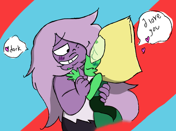 trash&ndash;box:  ORIGINAL SKETCH BY @drawbauchery! Original lines found here: http://drawbauchery.tumblr.com/post/150252135542/sappy-couple