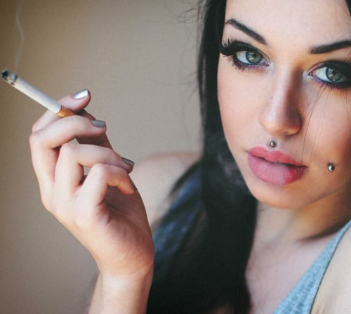 Smoking & Nylons Anything Sexy Goes on This Playgr