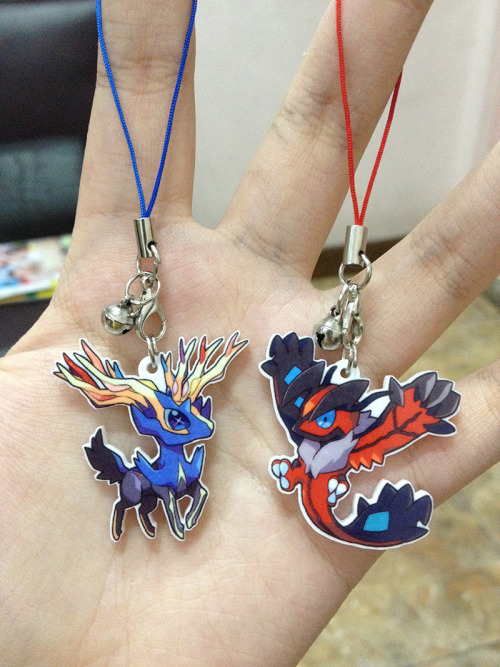 ponpekopon:  All finished with the acrylic charms!! You can view the WIPs here:ponpekopon.tum