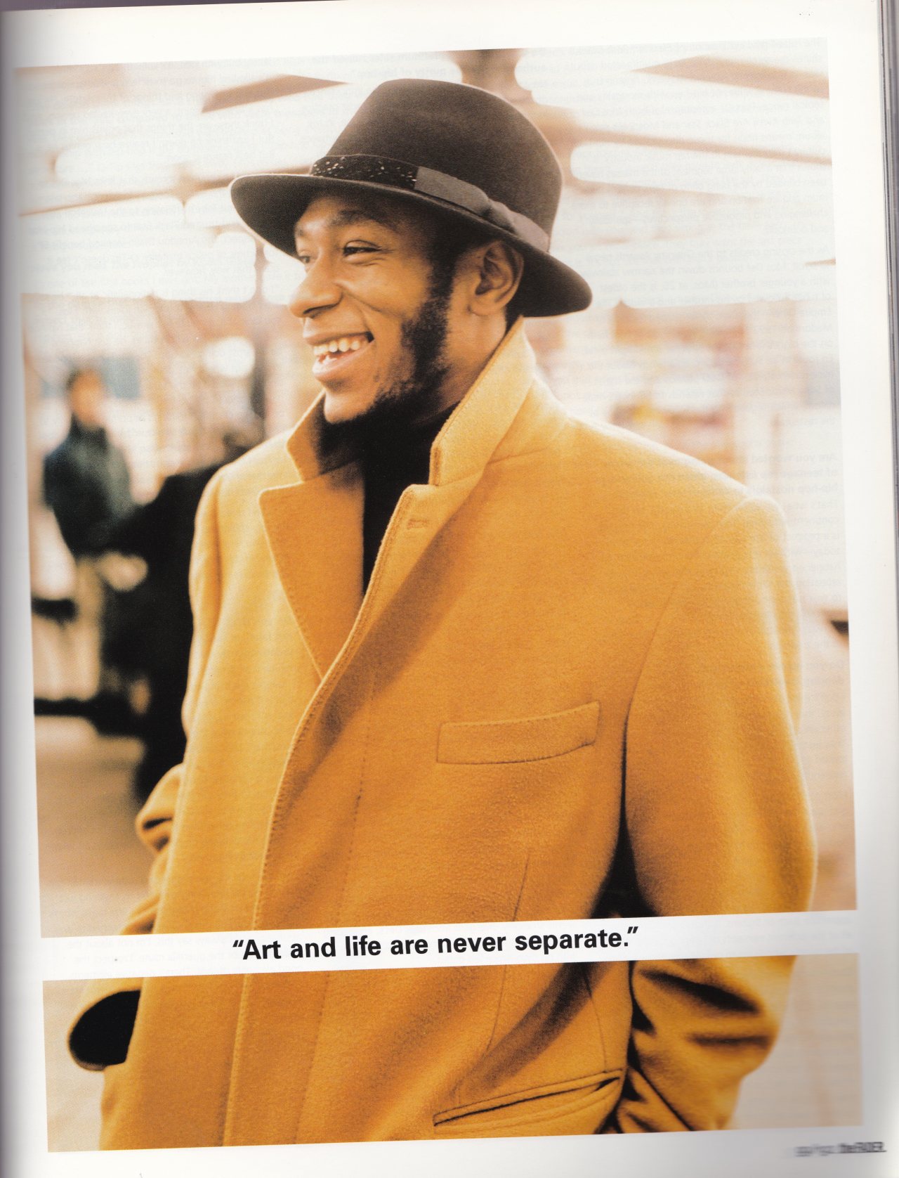 itsmattferran:  Mos Def interviewed by Miles Marshall Lewis for The Fader, Spring