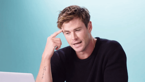 Source : Chris Hemsworth Goes Undercover On Youtube, Twitter And Quora | Gq