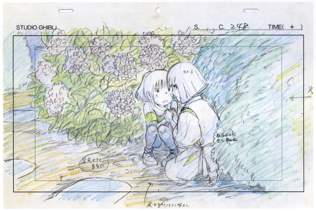 ghibli-collector: Hayao Miyazaki’s Spirited Away Layouts Animated To Life  Reblog