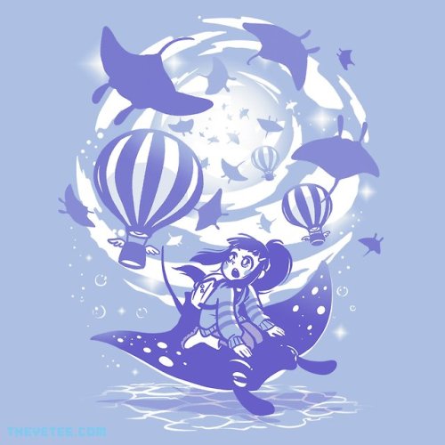 Flying DreamAvailable today on theyetee.comI’ve also added it to my s6 society6.com/cu