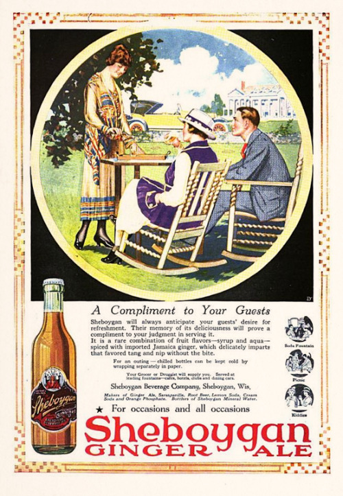 Sheboygan Ginger Ale, 1919