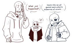 smolandtolskeletons:  Head cannon:  UF Sans