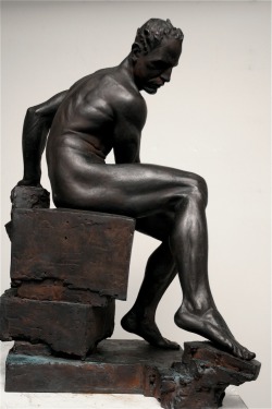 blastedheath:  Sabin Howard, Persistence, 1997. Bronze. 