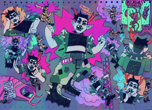 Butch Military troll simple color sketchpage commission for @classpectanon , fuck yeah! I kind of po