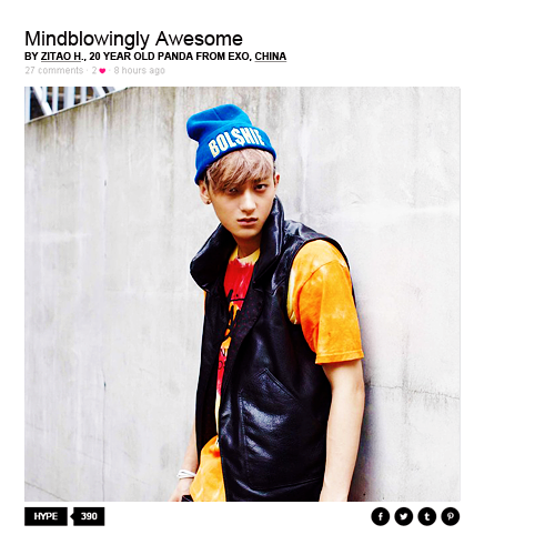  WHAT IF: EXO WAS ON LOOKBOOK [3/4]    