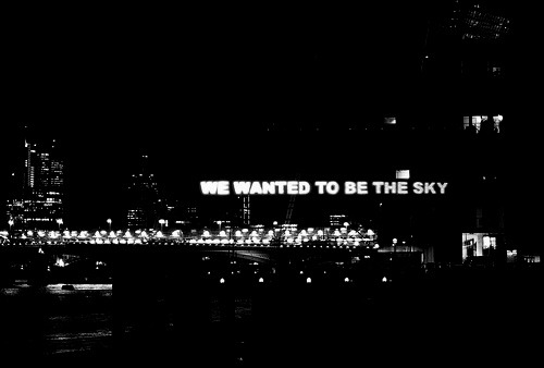 whitenes-s:  We Wanted To Be The Sky By Giulia Mulè 