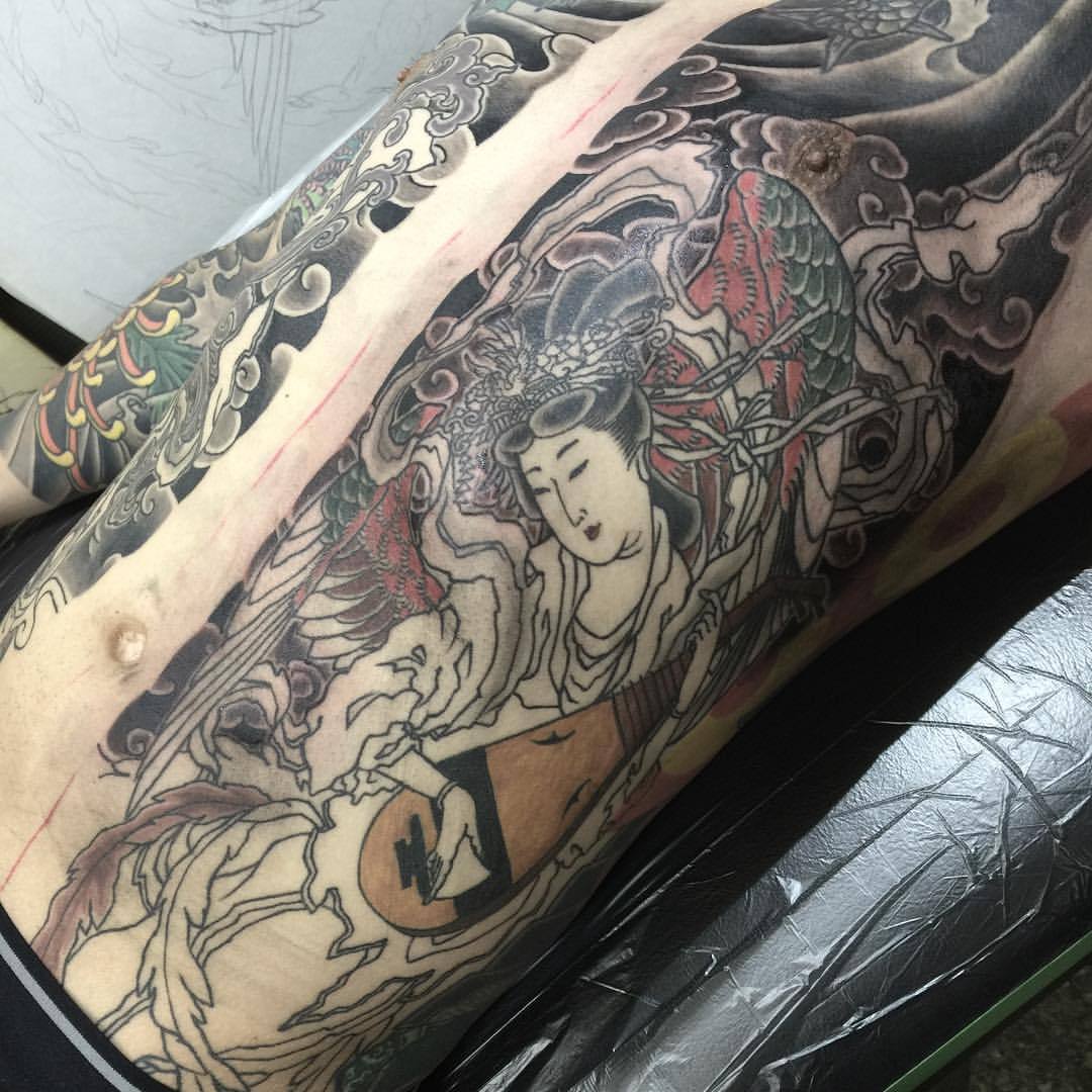 Gasen Tat2 Munewari Matsuri Wasshoi 胸割り 刺青 Tattoo