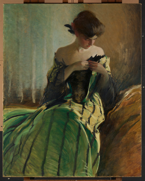 Study in Black and Green (1906), John White Alexander