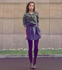 fashion-tights:  Camouflage (by Jointy&Croissanty