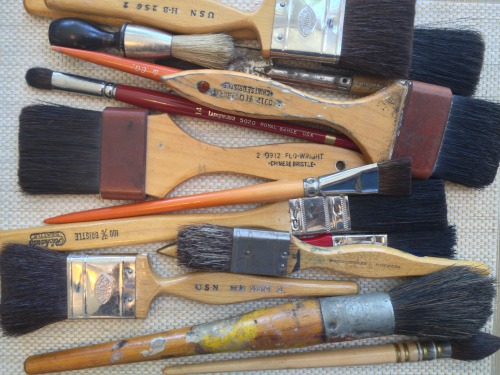 Vintage paint brushes: $8 to $28