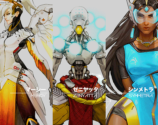 Characters +Japanese Names :OVERWATCH