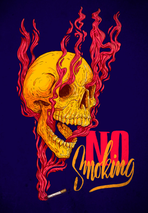 No smoking, please.https://www.behance.net/emirenzi