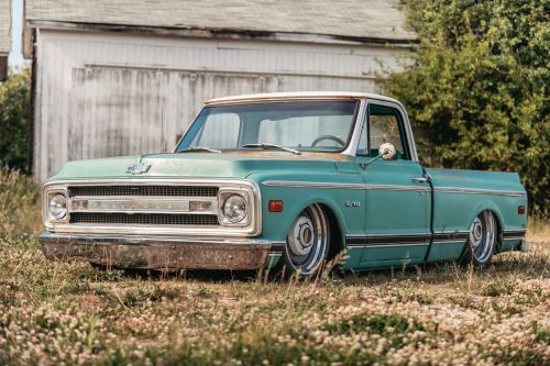 v-eight-lover: Truck Tuesday; ‘69 C10, LS3, 4L60, pics c/o Forgeline Motorsports