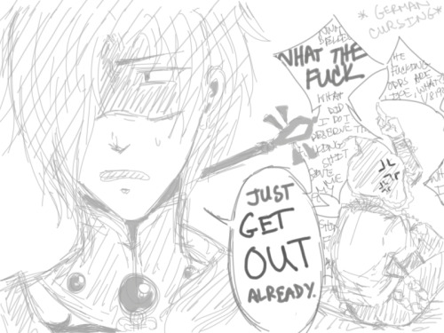hottopictrashbaby: but imagine noiz playing pokemon at koujaku’s place and being really loud about it and koujaku is just 1000% done
