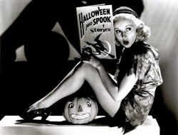 A little reading before bedtime (Betty Grable,