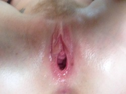 sex-n-kush:  The beginning of my training with wants2fist :) felt amazing! The first is my gape after taking out my kong before training started. Then master had me stretch my cunt hole open for a few minutes to stretch me out and my gape was soooo great