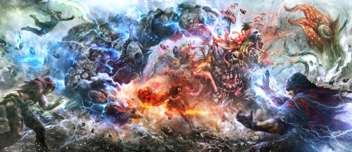 clickonlineblog:Art from Soul Sacrifice.  Full review here. 
