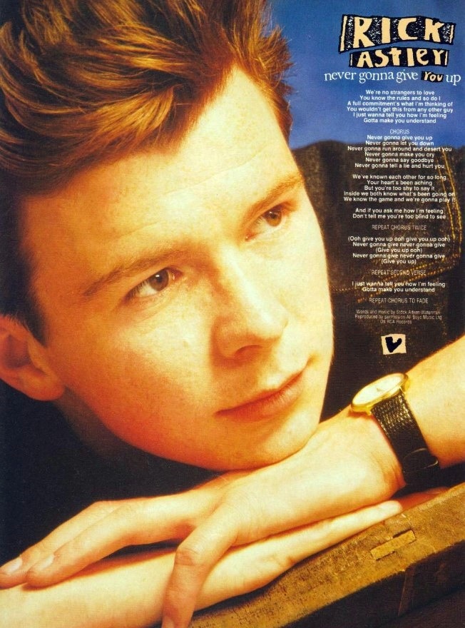 Rick Astley's 1987-Hit 'Never Gonna Give You Up' Garners One Billion Views  on