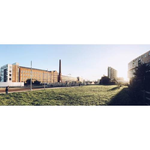 Gorgeous #autumn in the #industrial warehouse city. #manchester #newislington (at New Islington)