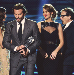 The cast of ’Silver Linings Playbook’ at the 18th Annual Critics’ Choice Movie Awa