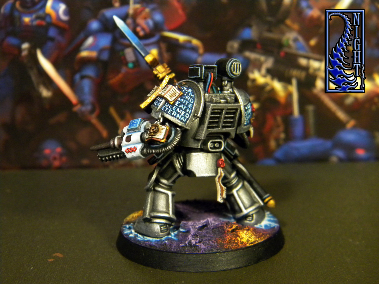 Grey Knights Apothecary warhammer 40K ** COMMISSION ** painting