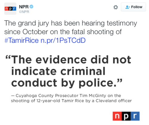 micdotcom:Grand jury decides not to indict officers for fatal shooting of Tamir RiceCuyahoga County,