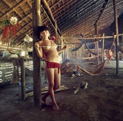 Brazilian Yanomami girl.