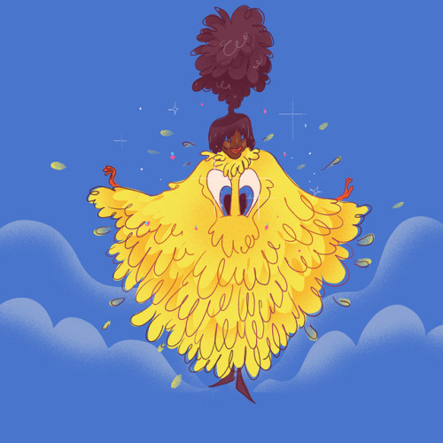 I loooove Asia O’Hara and her tweety bird look <3