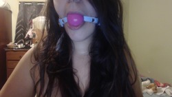 missthaeter:  ball gag :) my friends are lovely &lt;3 