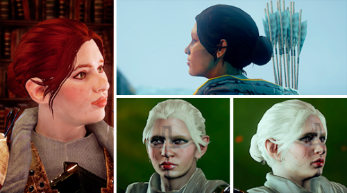 Lower Bun for Female Dwarves | Human Females | Elf Females | All-in-OneBy request: tweaked bun hairs