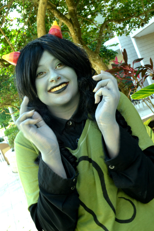 Meulin Leijon from Homestuck on Sunday at Evilcon. Cosplayer / Photographer