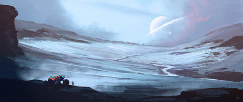 cinemagorgeous: Sci-fi concept art by Ildar Alimov.