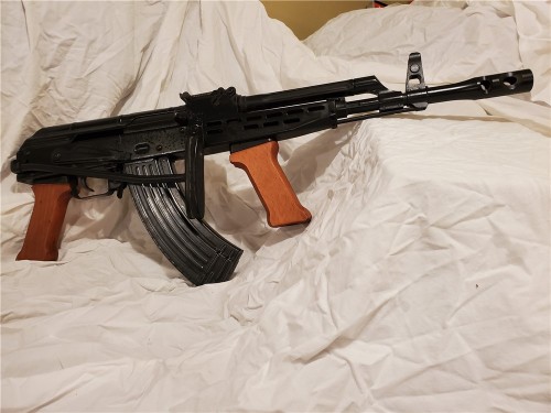 Hungarian AMD-65One of the more unique AK variants from around the Com-Bloc nations, the Hungarian A